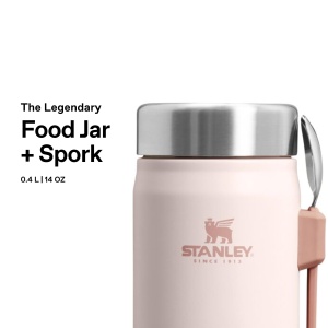 Recipient termic STANLEY 1913, 400 ml, inox, culoare Rose Quartz, mentine temperatura 7 ore - Img 3