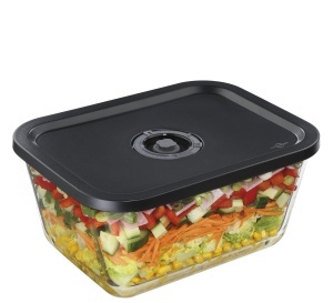 Recipient vacuum pentru alimente Kuchenprofi EASYFRESH XL, 2.7 litri, borosilicat - Img 3