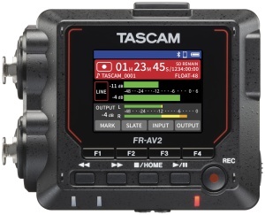 Recorder audio Tascam FR-AV2, 2 canale, 192kHz, 32-Bit Float - Img 2