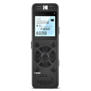 Recorder vocal Kodak VRC350, 8GB, autonomie 34 ore, MP3 integrat
