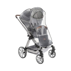 Reer RainCover Classic Protectie Universala pentru Carucior Material Eco-Friendly Fereastra Extra-Larga - Img 2