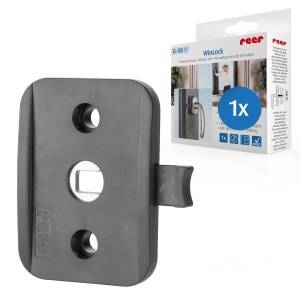 Reer WinLock Protectie pentru ferestre si usi de balcon montaj simplu culoare antracit