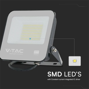 Reflector LED Samsung 50W, 4270 Lumen, IP65, Negru - Img 6