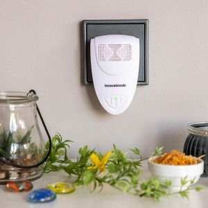 Repelent cu ultrasunete KL Duo InnovaGoods 2 bucati alb - Img 4