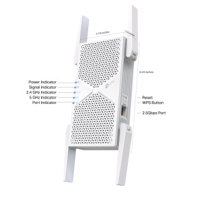 Repetitor Wi-Fi TP-Link RE405BE, 6.5 Gbps, Dualband, 2.5 Gbps Port Ethernet - Img 2