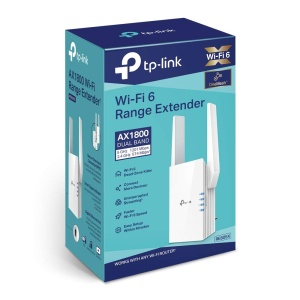 Repetitor WiFi TP-Link RE605X, Dualband, 1200Mbits, OneMesh, Alb - Img 7