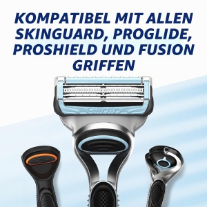 Rezerve Gillette Skinguard Sensitive pentru Barbierit - 4 Piese - Img 6