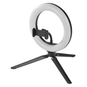 Ringlicht LED Ledvance cu Stativ 190mm, 10W, 72 LEDs, Negru - Img 2