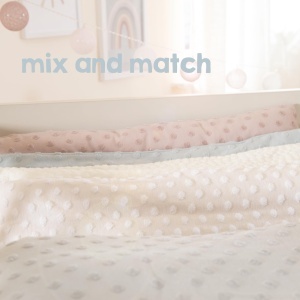 Roba Babydecke Frosty Almond 80x80 cm Patura din Bumbac Organic Certificata GOTS Beige - Img 6