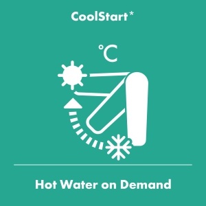 Robinet baie hansgrohe Rebris S, crom, EcoSmart, CoolStart, inaltime 109 mm - Img 4