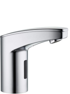Robinet cu senzor STIEBEL ELTRON WSN 20 pentru apa calda, argintiu, baterie