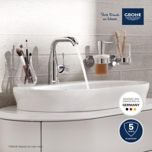 Robinet pentru chiuveta GROHE Essence, crom, 19cm, cu tehnologie de economisire a apei - Img 2