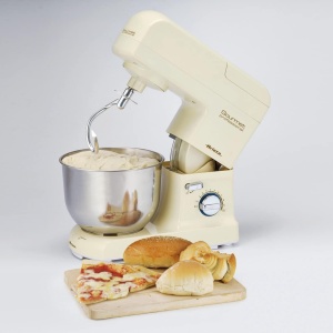 Robot de bucatarie Ariete Pastamatic Gourmet 1596 Beige 10 viteze Mixer din sticla 15L - Img 8