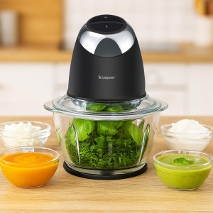 Robot de bucatarie Beper P102ROB003, 500 ml, cu cutite din otel inoxidabil, 2 viteze - Img 6
