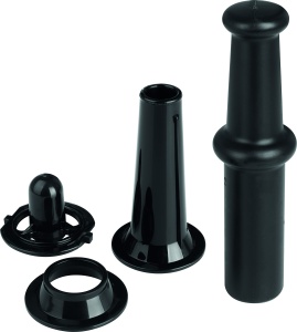 Robot de bucatarie ECG MG 1310 Simply, 1340 W, 3 site din otel inoxidabil, negru - Img 5