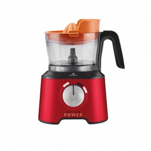 Robot de bucatarie Karaca Mastermaid Power Max 11 in 1, 2500 W, Rosu