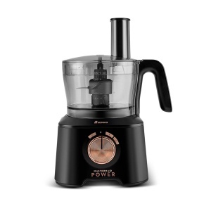 Robot de bucatarie Karaca Mastermaid Power Max 11 in 1 Black Copper 2500W