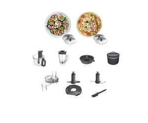 Robot de bucatarie Kenwood MultiPro Express 1000W, bol 3L, blender 1.5L - Img 6