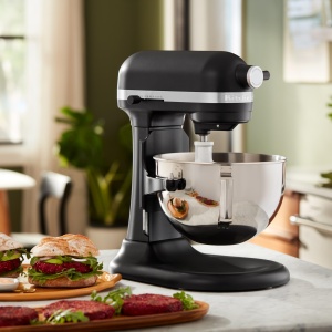 Robot de bucatarie KitchenAid 5,2 L, putere mare, negru mat - Img 2