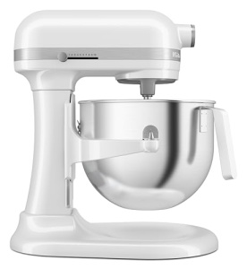 Robot de bucatarie KitchenAid Heavy Duty 5KSM70JPXEWH, 6.6L, alb, cu bol fix - Img 3