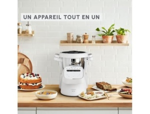 Robot de bucatarie multifunctional Moulinex Companion HF8401F1, 3L, 12 programe, gri - Img 3