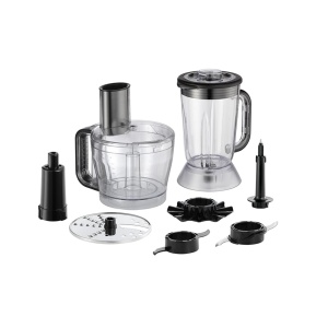 Robot de bucatarie Russell Hobbs [blender/taietor de legume/mixer/tocator/blender] Robot de bucatarie (framantare, amestecare si taiere etc., poate fi spalat in masina de spalat vase, putere maxima de 900 W) Mat Charcoal 27111-56 - Img 3
