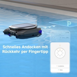 Robot de curatare a piscinei Dreame J1, 5000 mAh, 360 curatare, control prin aplicatie - Img 7