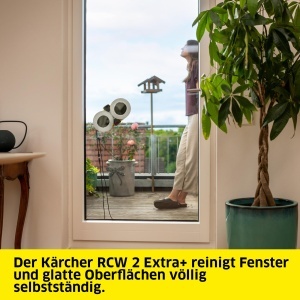 Robot de curatat geamuri KARCHER RCW 2 Extra, 5 moduri de curatare, 70 ml rezervor - Img 2