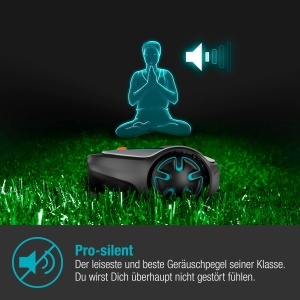Robot de tuns iarba Gardena SILENO minimo, 350 m, conectivitate Bluetooth, silentios - Img 3
