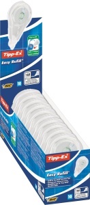 Rola corectoare Tipp-Ex Easy Refill, 14 m x 5 mm, 10 bucati, pentru birou si scoala - Img 2