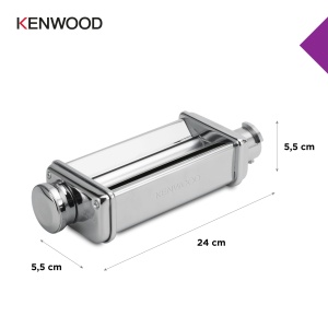 Rola de lasagna Kenwood KAX980ME, accesoriu pentru robot de bucatarie, argintiu - Img 7