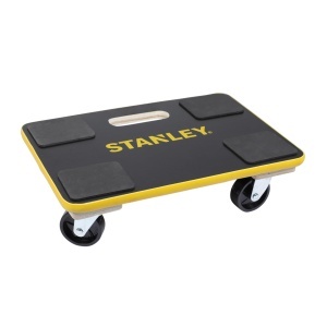 Rola de transport Stanley MS572 - Capacitate 200KG - 45 x 30 x 13,5 cm - Plastic negrugalben