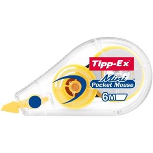 Roller Corector Tipp-Ex Mini Pocket Mouse, 6m x 5mm, 10 bucati, 4 culori - Img 2