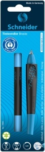 Roller cu cerneala Schneider 188883 Breeze, reciclabil, culoare negru-albastru, scriere usoara - Img 4