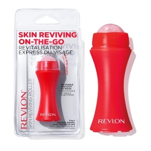 Roller facial Revlon cu Rosenquarz, compact, 3-in-1, pentru revitalizare