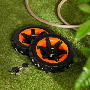 Roti All-Terrain pentru robot de tuns iarba WORX WA0953, aderenta sporita, pentru teren inclinat pana la 22 - Img 5