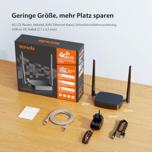 Router 4G Tenda 4G03 Pro, LTE, 150 Mbits, 300 Mbits WLAN - Img 11
