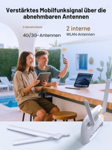 Router 4G Tenda 4G06, LTE Cat4, 300 Mbits, 2,4 GHz - Img 6