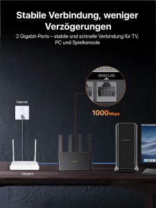 Router 4G Tenda 4G08, LTE CAT6, AC1200, Dualband, viteza 300 Mbits - Img 7