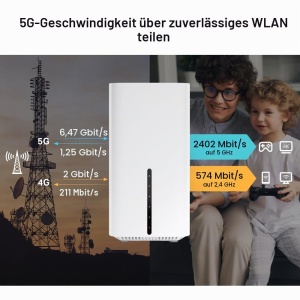 Router 5G TP-Link Archer NX505 Wi-Fi 6 AX3000, 3 porturi Gigabit, Plug Play - Img 7
