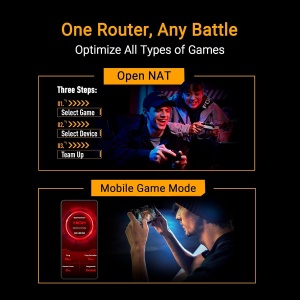 Router gaming ASUS TUF BE9400 WiFi 7, 9400 Mbits, 4 porturi 2.5G - Img 5