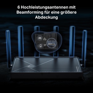 Router Wi-Fi TP-Link Archer BE400, Dual-Band 6,5 Gbits, 22,5G-Porturi - Img 5