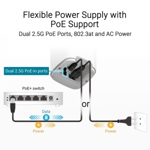 Router WiFi 7 ASUS ZenWiFi BD4 BE3600 Dualband, 3600 Mbps, IP65, 235 m - Img 6