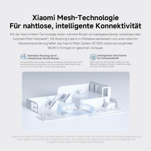 Router WiFi AC1200 Xiaomi cu Mesh, Gigabit, Dualband, 16 Dispozitive - Img 3