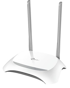 Router WLAN TP-Link TL-WR840N, 300 Mbits, 2 antene externe, albnegru - Img 3