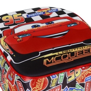 Rucsac prescolar Disney Cars 3, rosu, 7 L, 25 x 30 cm - Img 2