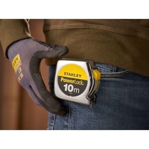Ruleta STANLEY Powerlock 1-33-442, 10 m, banda 25 mm, cu Mylar si clips - Img 6