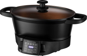 Russell Hobbs Multicooker 6.5l [Afisaj digital] 8 functii de gatit (aragaz lent, abur, aragaz de orez, caserola, aragaz sous vide, aragaz, recipient de incalzire, aragaz lent) Poate fi spalat in masina de spalat vase 28270-56 - Img 1