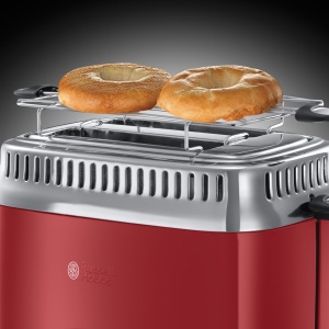 Russell Hobbs Retro Toaster 21680-56 Rosu 1300W Functie Lift and Look - Img 7