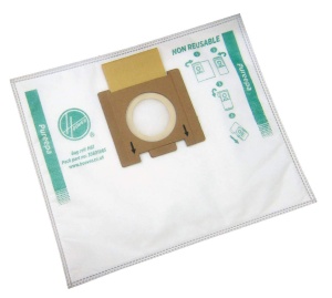 Sac aspirator Hoover H81, Microfibra, Filtrare EPA, 4 buc, Compatibil Telios Extra